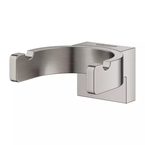 Cuier dublu Grohe Selection crom periat Supersteel picture - 2