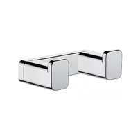 Cuier dublu Hansgrohe AddStoris crom