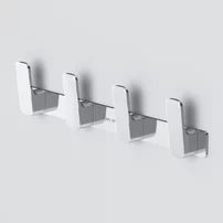 Cuier multiplu AM.PM Func 4 agatatori crom lucios