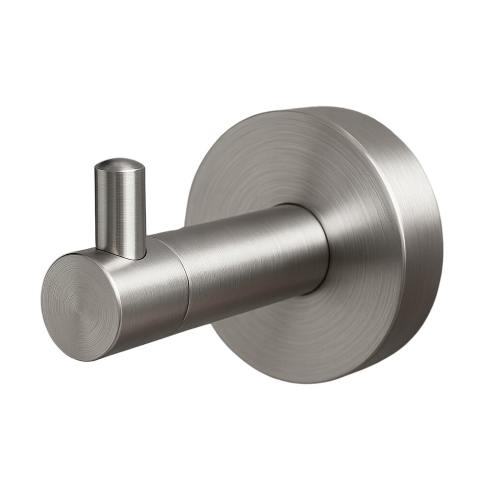 Cuier simplu Balneo Qube inox periat