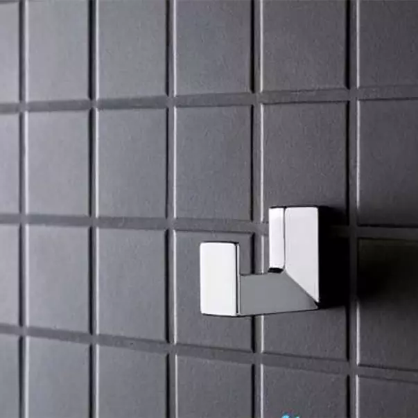 Cuier simplu Grohe Selection Cube crom lucios picture - 3