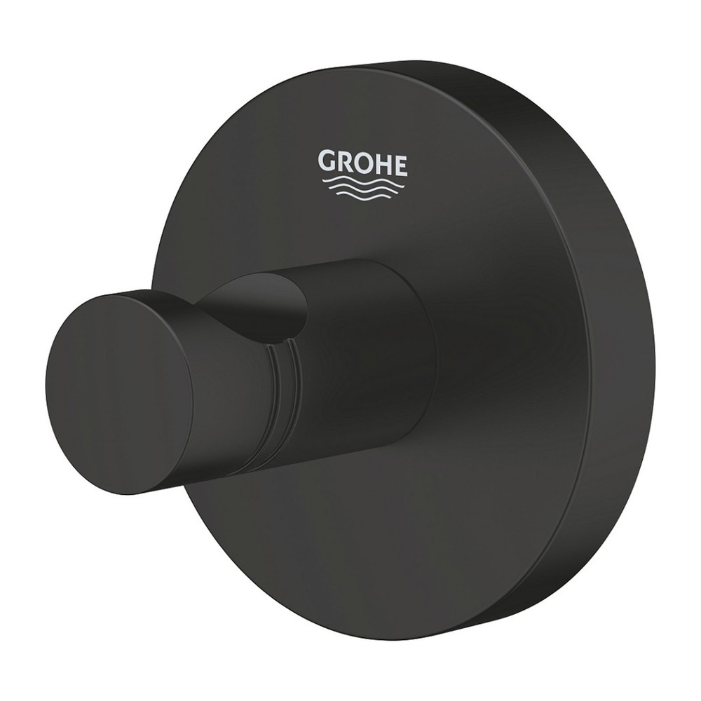 Cuier simplu Grohe Start negru mat