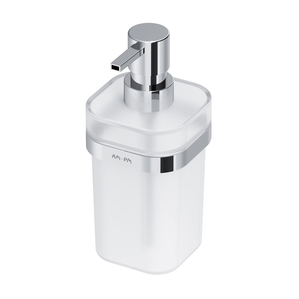Dozator sapun AM.PM Func crom-sticla mata 200 ml
