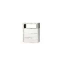 Dulap baie alb LC Mobili Italia Hamburg 64x78 cm