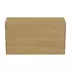 Dulap baza suspendat Ideal Standard Atelier Conca 1 sertar cu blat 100 cm finisaj stejar deschis picture - 7