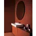 Dulap baza suspendat Ideal Standard Atelier Conca  rosu - oranj mat 1 sertar cu blat 80 cm picture - 3