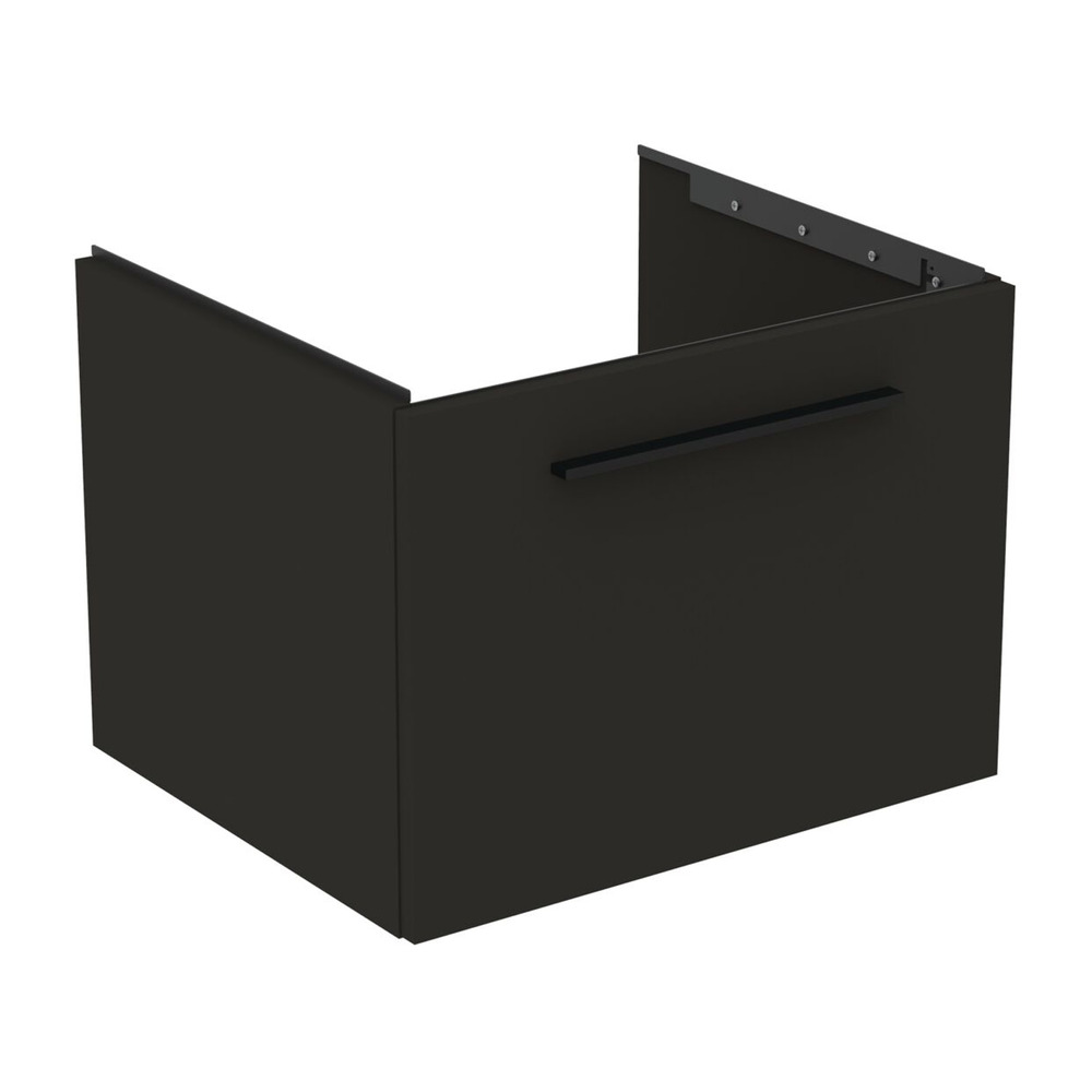 Dulap baza suspendat Ideal Standard i.life B gri carbon mat 1 sertar 60 cm