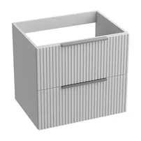 Dulap baza suspendat Rune Ivar 2 sertare 60 cm alb mat