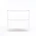 Dulap baza suspendat Rune Laguz 2 sertare 60 cm alb lucios picture - 7