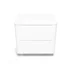 Dulap baza suspendat Rune Laguz 2 sertare 60 cm alb lucios picture - 8