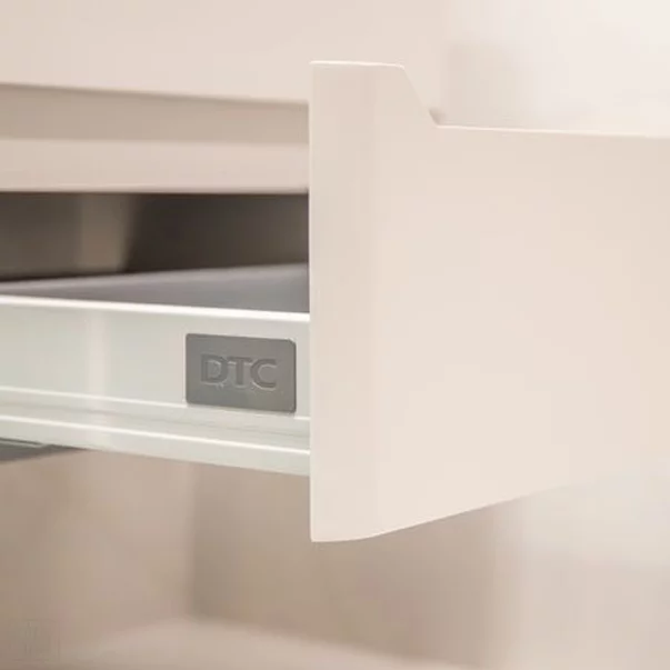 Dulap baza suspendat Rune Laguz 2 sertare 80 cm bej mat picture - 5