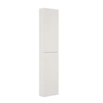Dulap coloana mare Gala Canaletto suspendat alb mat 2 usi batante 35 cm
