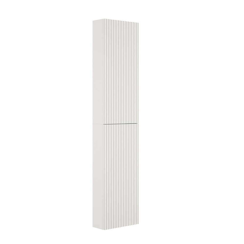 Dulap coloana mare Gala Canaletto suspendat alb mat 2 usi batante 35 cm