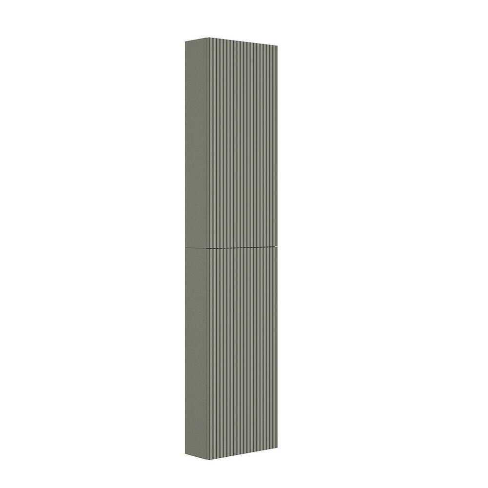 Dulap coloana mare Gala Canaletto suspendat verde mat 2 usi batante 35 cm
