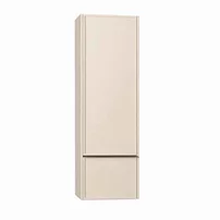 Dulap coloana mare suspendat KolpaSan Orphia 1 usa si 1 sertar 45x140 cm finisaj light grey