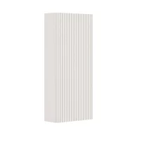 Dulap coloana mediu Gala Canaletto suspendat alb mat 1 usa batanta 35 cm