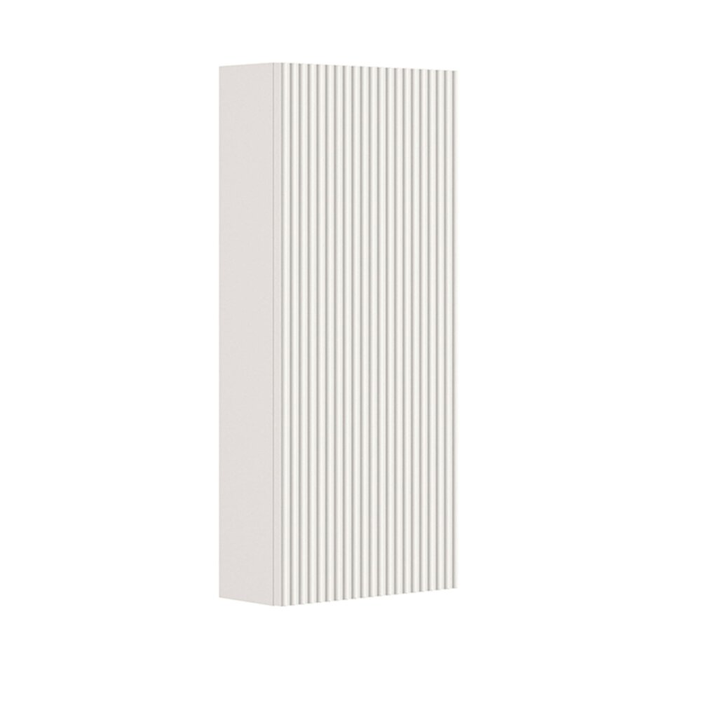 Dulap coloana mediu Gala Canaletto suspendat alb mat 1 usa batanta 35 cm