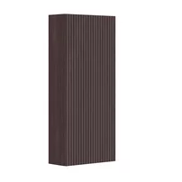 Dulap coloana mediu Gala Canaletto suspendat nuc negru mat 1 usa batanta 35 cm