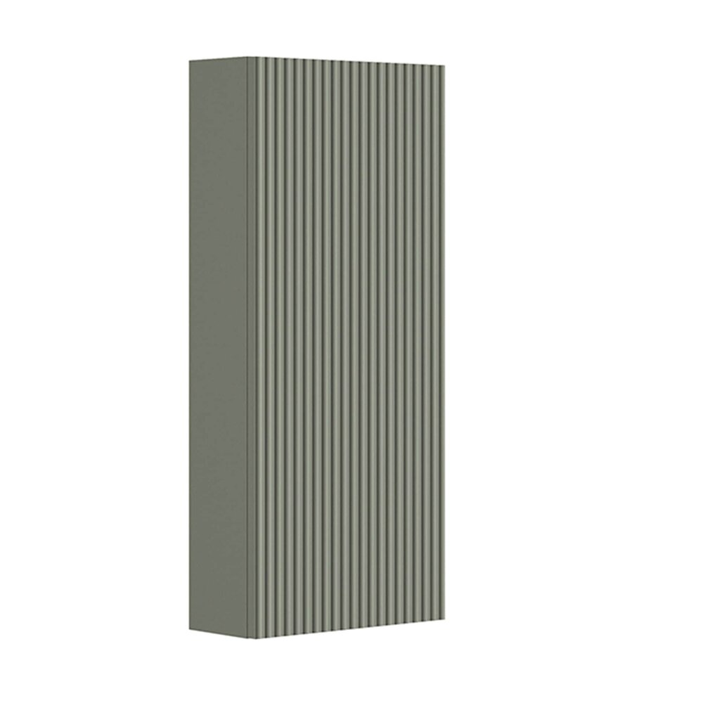 Dulap coloana mediu Gala Canaletto suspendat verde mat 1 usa batanta 35 cm