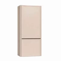 Dulap coloana mediu suspendat KolpaSan Orphia 1 usa si 1 sertar 45x100 cm finisaj light grey
