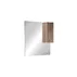 Dulap cu oglinda maro natur LC Mobili Italia Jupiter 100x110 cm picture - 1