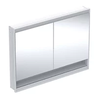 Dulap incastrat cu oglinda si nisa Geberit One ComfortLight 120 cm alb