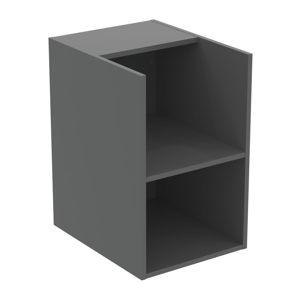 Dulap lateral suspendat Ideal Standard i.life B gri quartz mat 40 cm