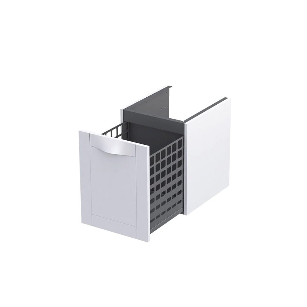Dulap mediu lateral alb mat Oristo Skagen 40x50 cm sertar cos de rufe