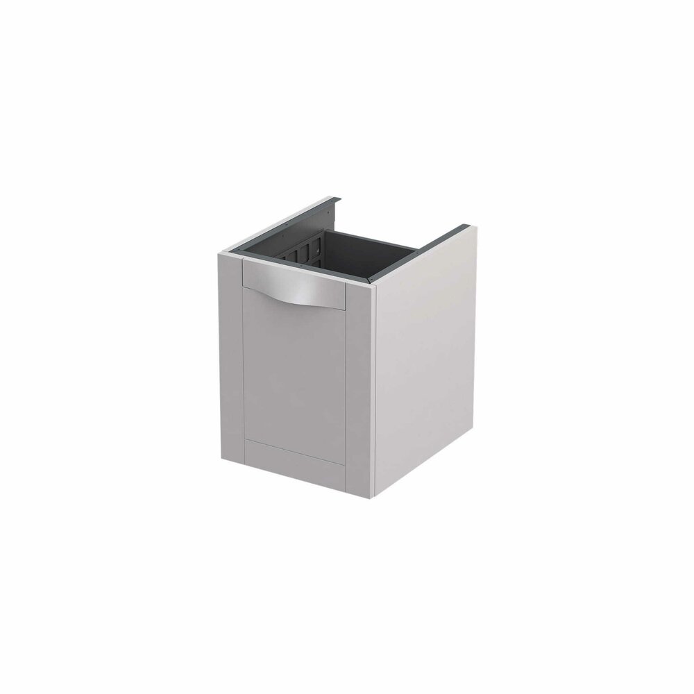 Dulap mediu lateral crem mat Oristo Skagen 40x50 cm sertar cos de rufe