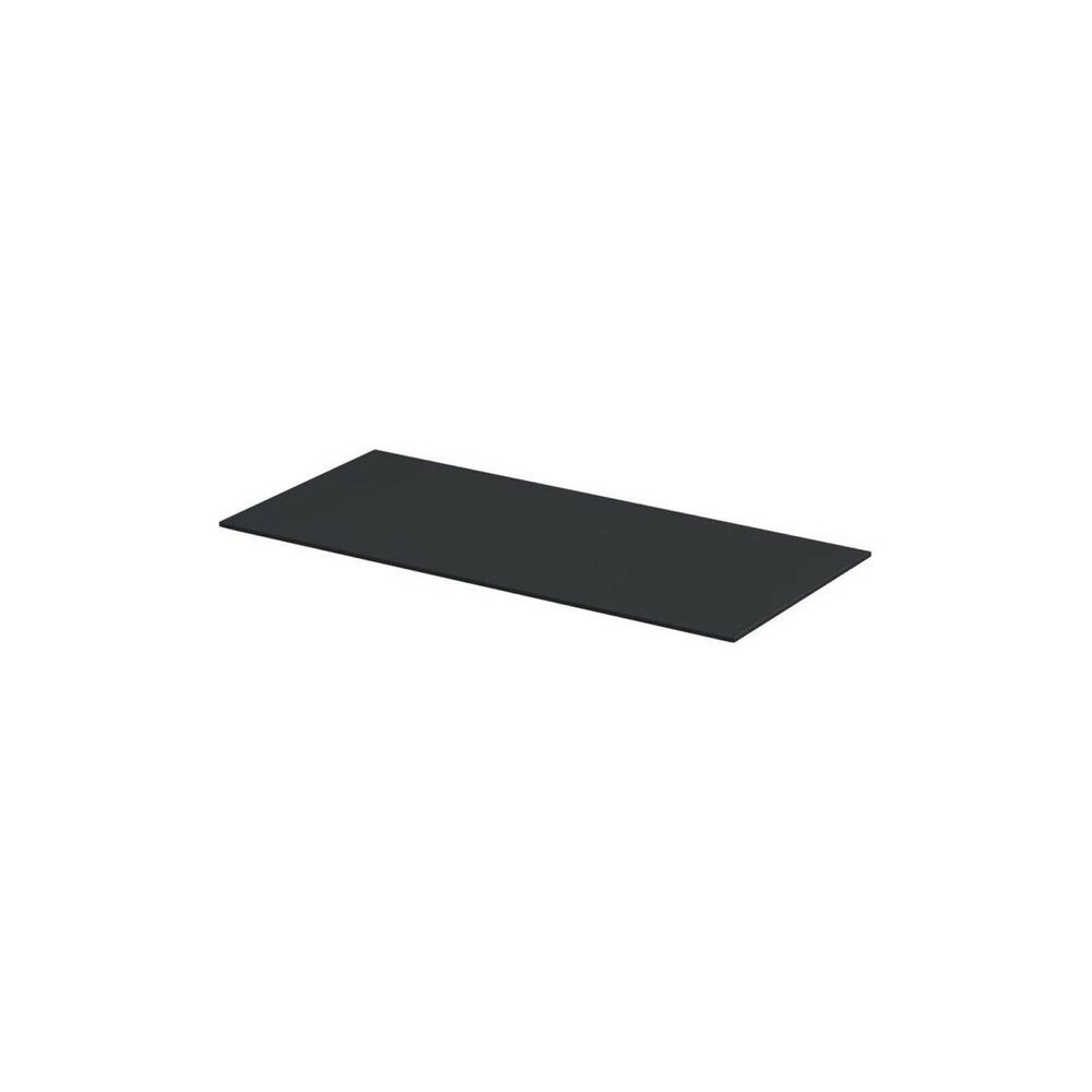 Blat pentru lavoar Oristo Uni negru mat 100 cm