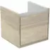 Dulap suspendat pentru lavoar maro deschis lemn Ideal Standard Connect Air Cube 43.5 cm picture - 1