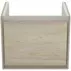 Dulap suspendat pentru lavoar maro deschis lemn Ideal Standard Connect Air Cube 48.5 cm picture - 1