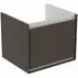 Dulap suspendat pentru lavoar maro inchis lemn Ideal Standard Connect Air Cube 48.5 cm picture - 1