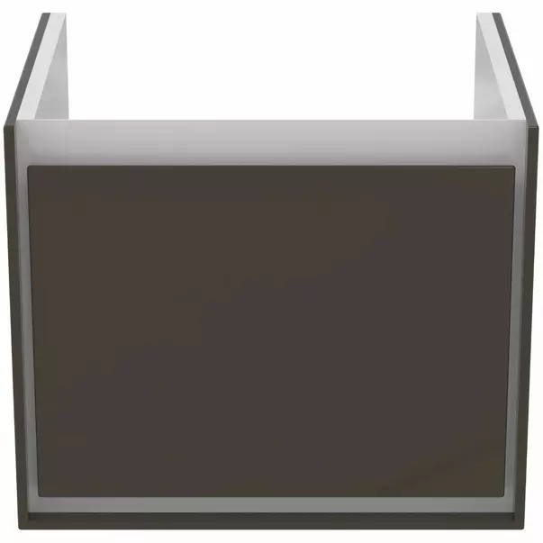 Dulap suspendat pentru lavoar maro inchis lemn Ideal Standard Connect Air Cube 48.5 cm picture - 2