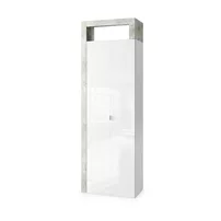 Dulap tip coloana alb LC Mobili Italia Hamburg 188x65 cm