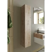 Dulap tip coloana maro natur LC Mobili Italia Hamburg 138x26 cm