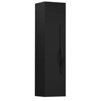 Dulap tip coloana suspendat negru Krofam e-VOG 130 cm maner negru