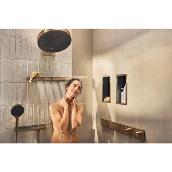 Dus de perete Hansgrohe Rainfinity Shoulder 500 bronz periat 1 functie picture - 4