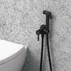Dus igienic cu baterie Rubineta Ultra monocomanda finisaj negru mat picture - 5