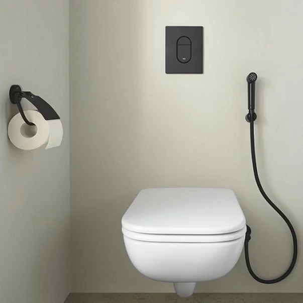 Dus igienic Grohe Tempesta F Trigger 1 functie negru mat picture - 2