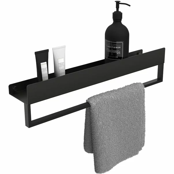 Etajera negru mat Rea SF01 60 cm 5902557398379 | Neakaisa.ro