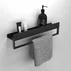 Etajera negru mat Rea SF01 60 cm picture - 4