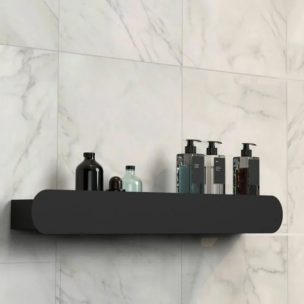 Etajera negru mat Rea SF03 60 cm 5902557398430 | Neakaisa.ro