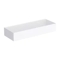 Etajera otel inoxidabil Omnires Uni 30 cm finisaj alb mat