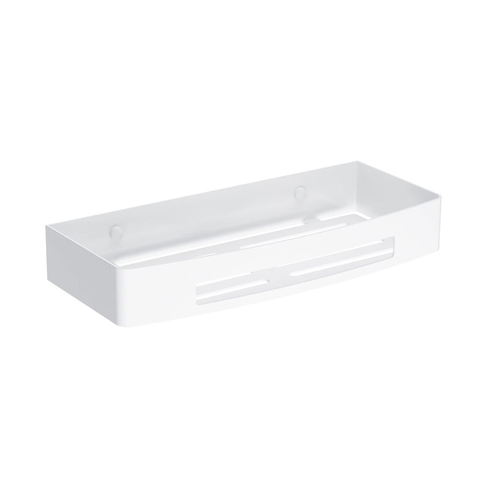 Etajera pentru dus Omnires Uni finisaj alb mat 30×15 cm Baie > Accesorii baie > Accesorii dus > Promoții > Noutati neakaisa.ro