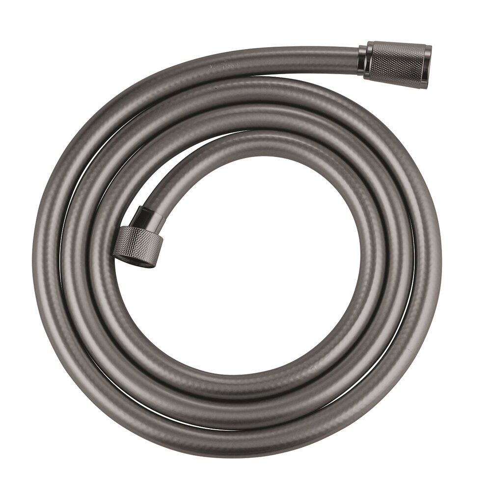 Furtun de dus Grohe Silverflex TwistStop 175 cm Hard Graphite