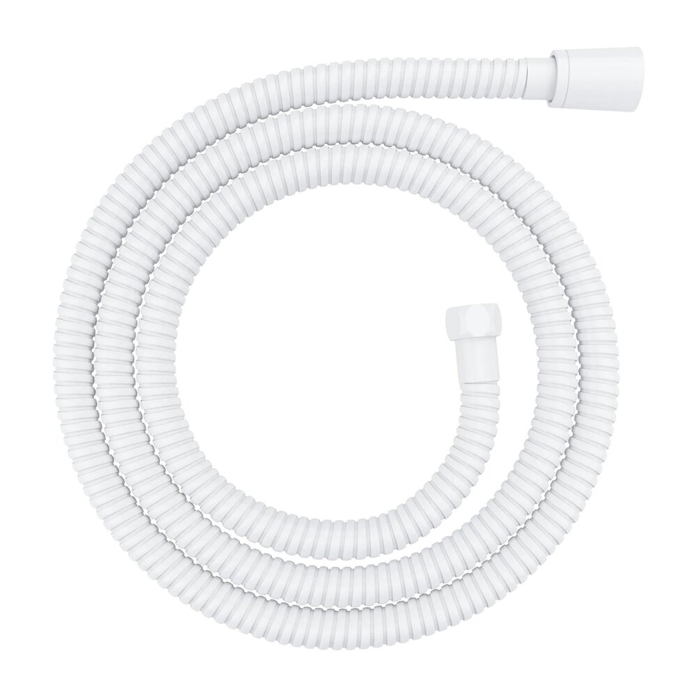 Furtun de dus Omnires 150 cm finisaj alb mat
