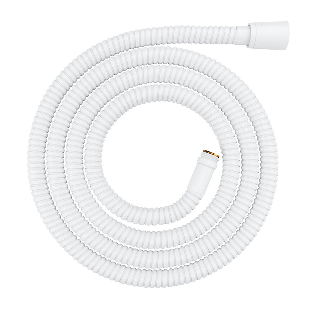 Furtun de dus Omnires 180 cm finisaj alb mat