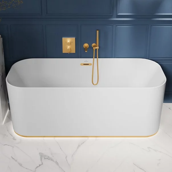 Furtun de dus Villeroy&Boch Universal auriu periat 120 cm picture - 2