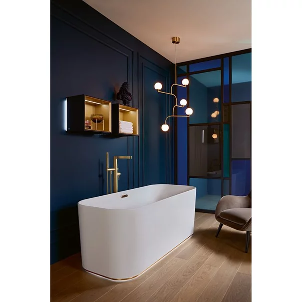 Furtun de dus Villeroy&Boch Universal auriu periat 120 cm picture - 3